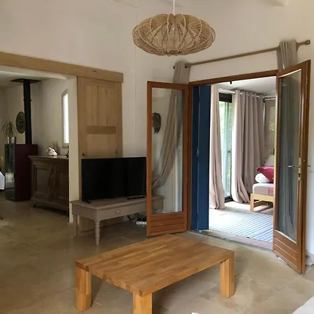 Prázdninový dům Maison Charmante Avec Piscine Dans Un Ecrin De Verdure, Proche Uzes *